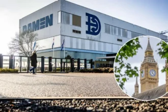 Damen Leads Design on £2.4bn UK-Dutch Warship Deal