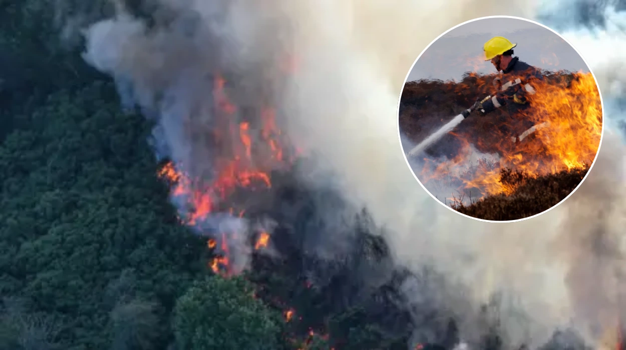 UK Wildfires Rage as Fire Chiefs Warn of Extreme Pressure